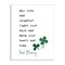 Stupell Industries Heart and Home Irish Blessing Wall Plaque Art
